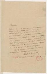 « Collection du vicomte Charles de Spoelberch de Lovenjoul ; Girardin (Émile de); Lettres d'É. de Girardin. Documents divers »