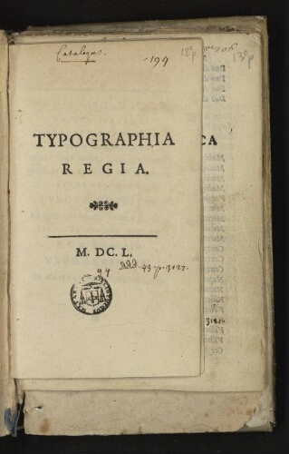 Typographia regia