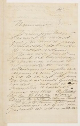« Collection du vicomte Charles de Spoelberch de Lovenjoul ; Girardin (Émile de) ; Correspondance d'Émile de Girardin »